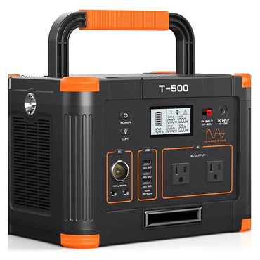 Popular Pure Value Outdoor Solar Power Portable Power Station 500W (Peak 1000W) Enhanced