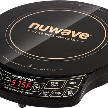 2026 Upgraded Pure Value Nuwave Gold Precision Induction Cooktop, Powerful with Large 8” Heating Coil Fine
