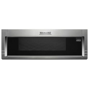 Annual Pure Value KitchenAid 30-Inch Low Profile Microwave Hood, 1000W, Stainless Steel, Dual LED, 4-Speed Ventilation Budget