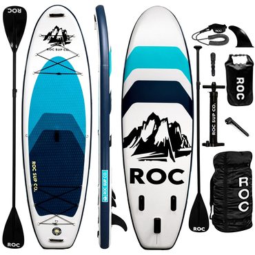 Premium Pure Value Roc Inflatable Stand Up Paddle Boards 10 ft 6 in Improved