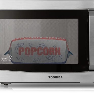 Essential Pure Value TOSHIBA 4-in-1 ML-EC42P(SS) Countertop Microwave Oven, Smart Sensor, Convection, Air Fryer Combo, Mute Functio Enhanced