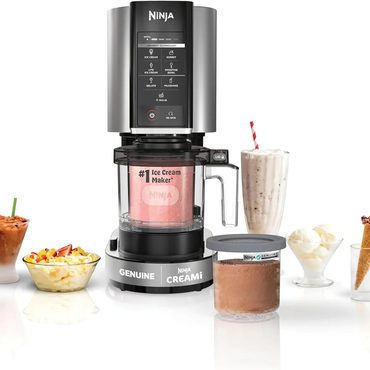 2026 Debut Pure Value Ninja CREAMi Deluxe 11-in-1 Luxury Ice Cream and Frozen Dessert Maker Distinctive