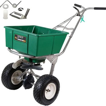 In Stock Pure Value 101186 High Wheel Walk-Behind Fertilizer Spreader with 092463 Agitator Repair Kit (Bundle, 2 Items) Enhanced