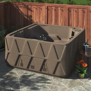 New 2026 Pure Value Aquarest Spas,Jet Square Plug And Play Hot Tub with Ozonator Distinctive